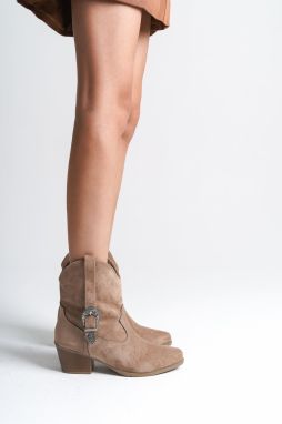Capone Outfitters Suede Pull-On Women's Cowboy Boots