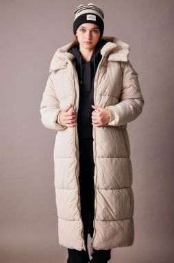 DEFACTO Waterproof Hooded Long Puffer Jacket Parka