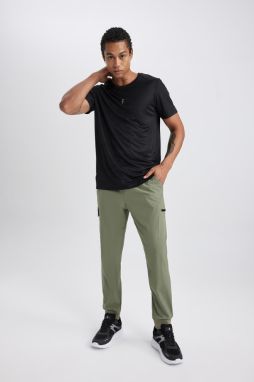 DEFACTO Fit Standard Fit Cargo Pocket Elastic Leg Woven Jogger Sweatpants