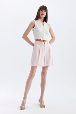 DEFACTO High Waist Wide Leg Shorts