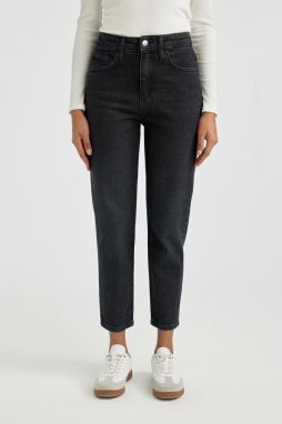 DEFACTO Comfort Mom Fit High Waist Ankle Length Jean Trousers