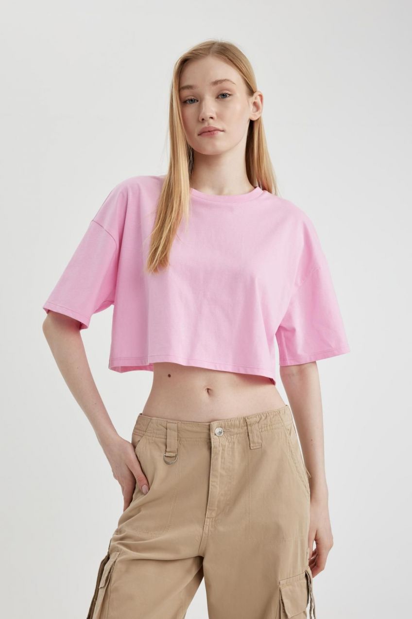 DEFACTO Coool Loose Fit Short Sleeve T-Shirt