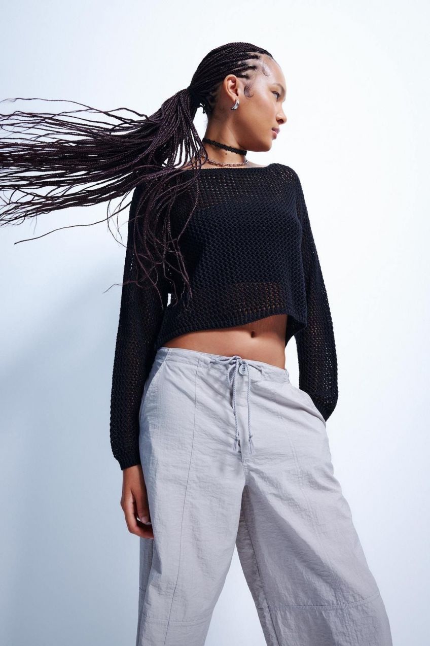 DEFACTO Regular Fit Boat Neck Sweater