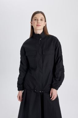 DEFACTO Bomber Half Turtleneck Parachute Jacket