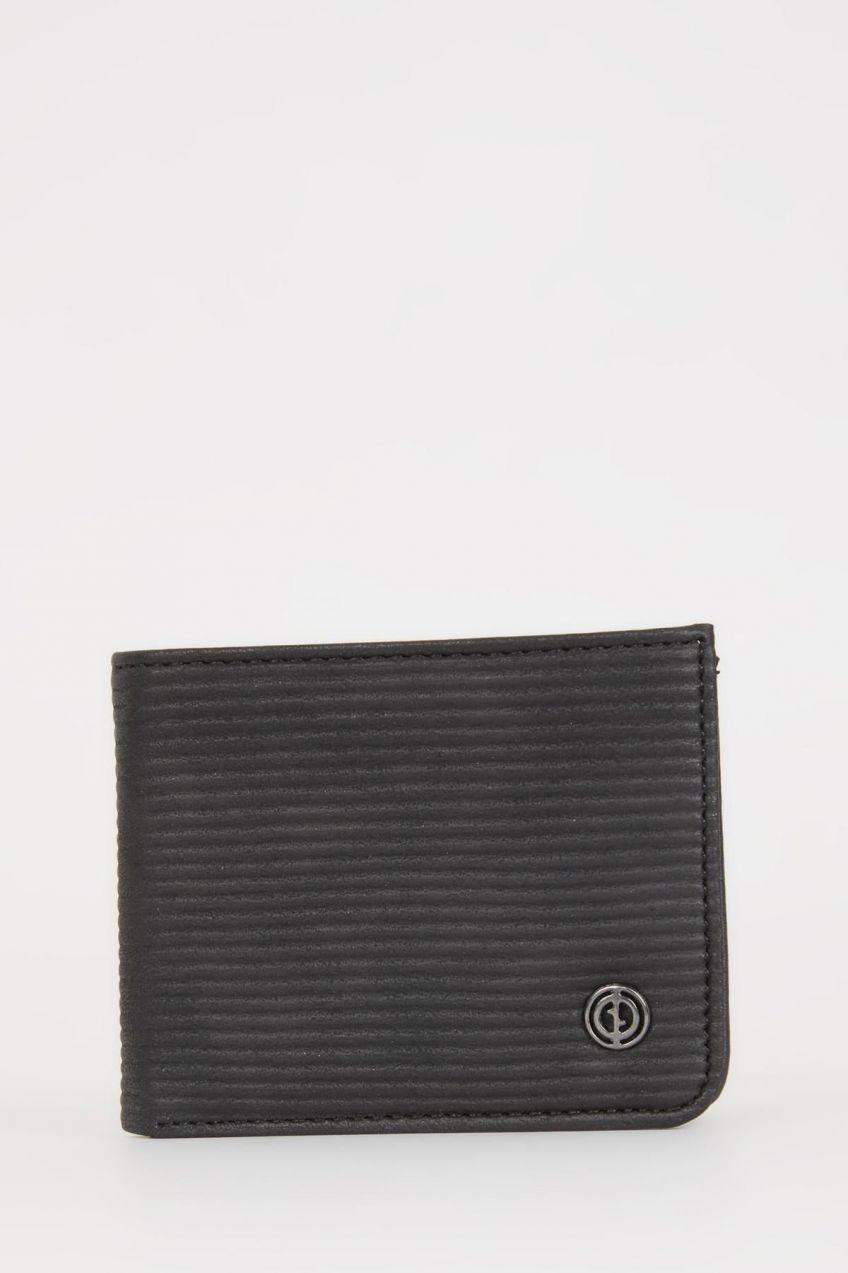 DEFACTO Men's Faux Leather Wallet