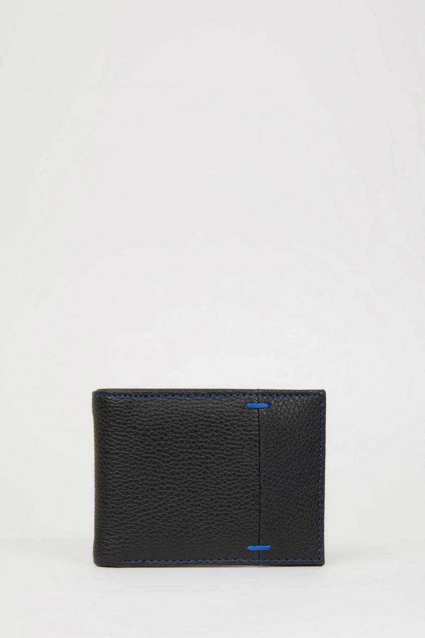 DEFACTO Men's Faux Leather Wallet