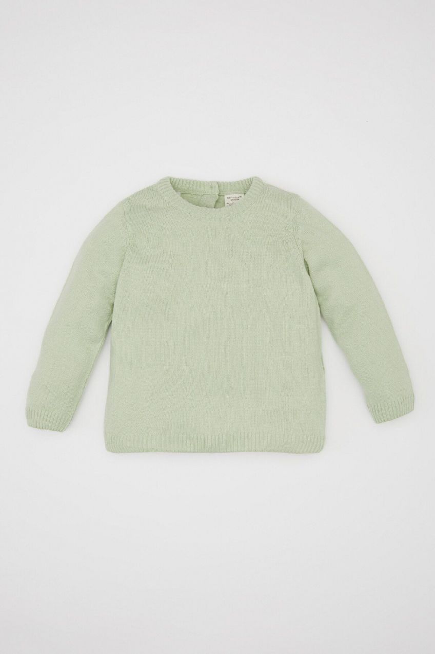 DEFACTO Baby Girl Crew Neck Sweater