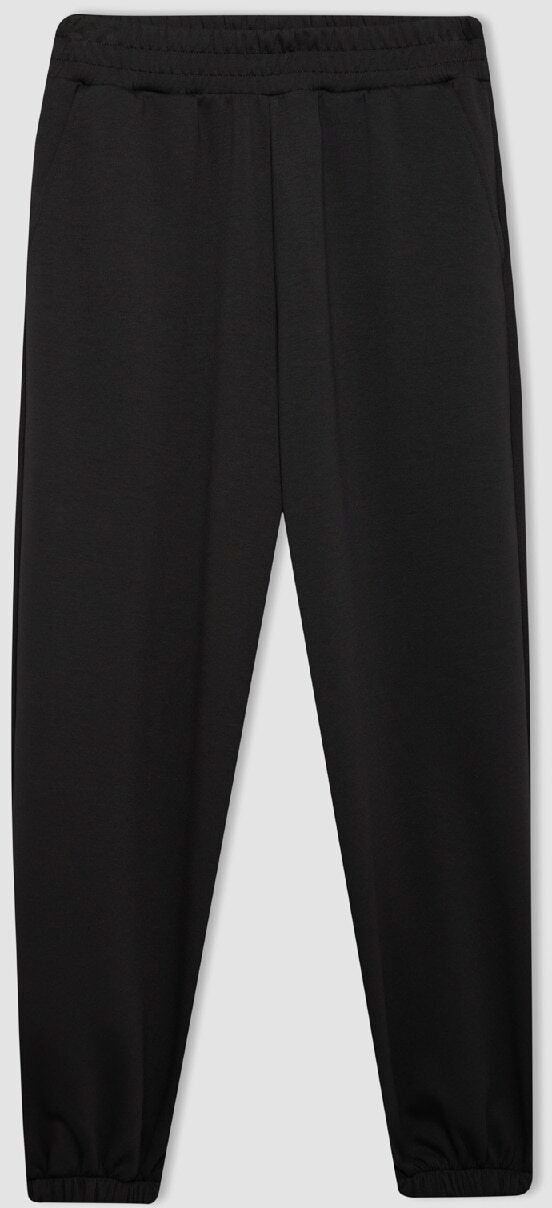DEFACTO Fit Oversize Fit Double Pocket Jogger Leg Standard Length Scuba Diving Fabric Sweatpants