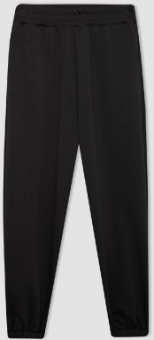 DEFACTO Fit Oversize Fit Double Pocket Jogger Leg Standard Length Scuba Diving Fabric Sweatpants