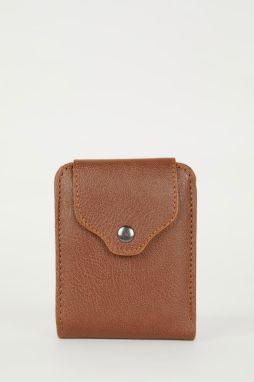DEFACTO Men's Faux Leather Wallet