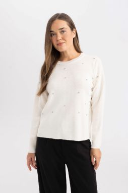 DEFACTO Regular Fit Crew Neck Sweater
