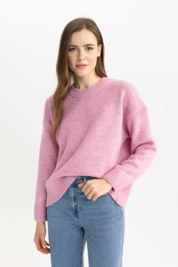 DEFACTO Oversize Fit Crew Neck Sweater