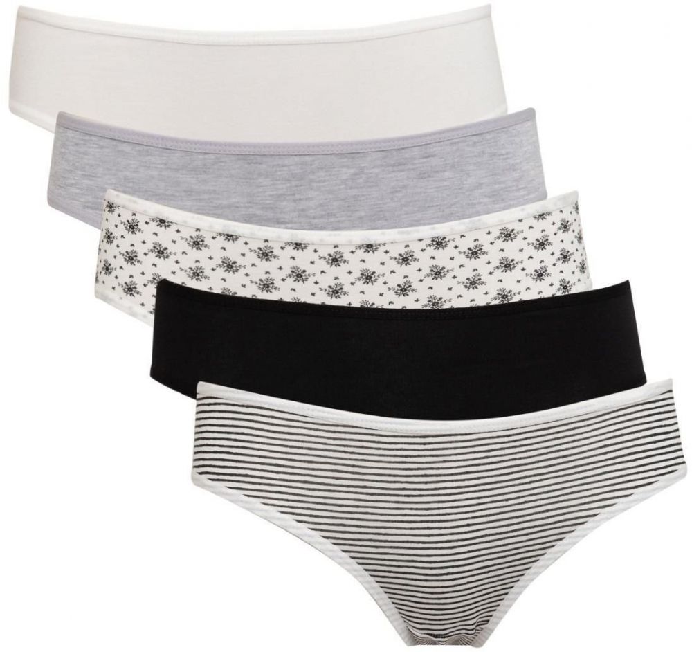 DEFACTO Fall in Love 5 Pack Slip Panties
