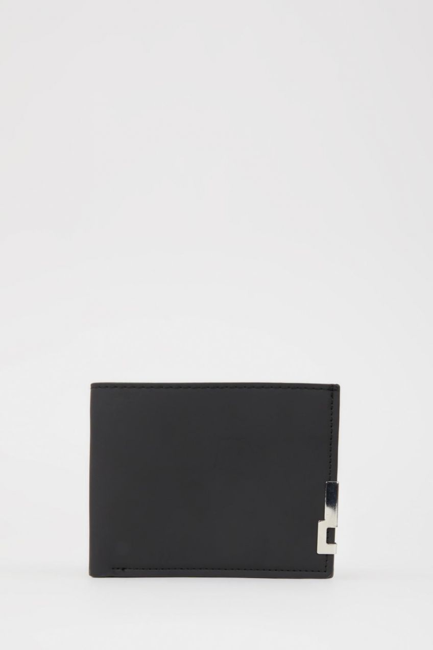 DEFACTO Men's Faux Leather Wallet