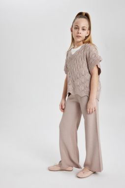 DEFACTO Girl's Cotton Trousers