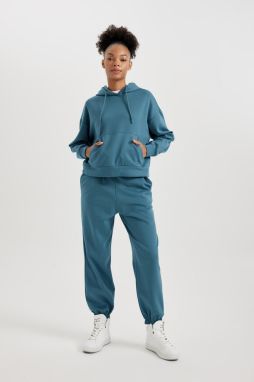 DEFACTO Fit Oversize Fit Jogger Skuba Diving Fabric Sweatpants B0960ax23wn
