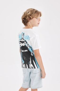 DEFACTO Boy's Batman Crew Neck Short Sleeve T-Shirt