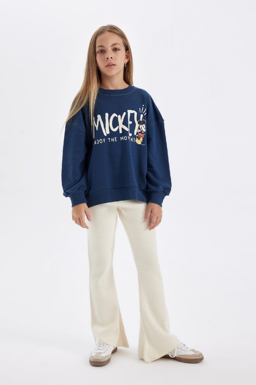 DEFACTO Girl's Flare Fit Trousers