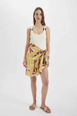 DEFACTO Women's Colorful Long Pareo