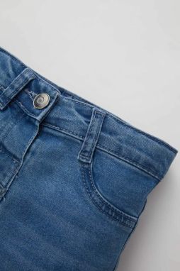 DEFACTO Baby Girl 3D Straight Leg Jeans Trousers
