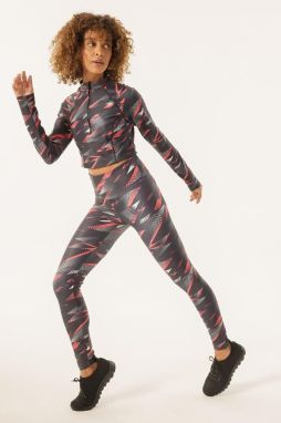 DEFACTO Fit Waist Hugging Skuba Diving Fabric Sports Tights