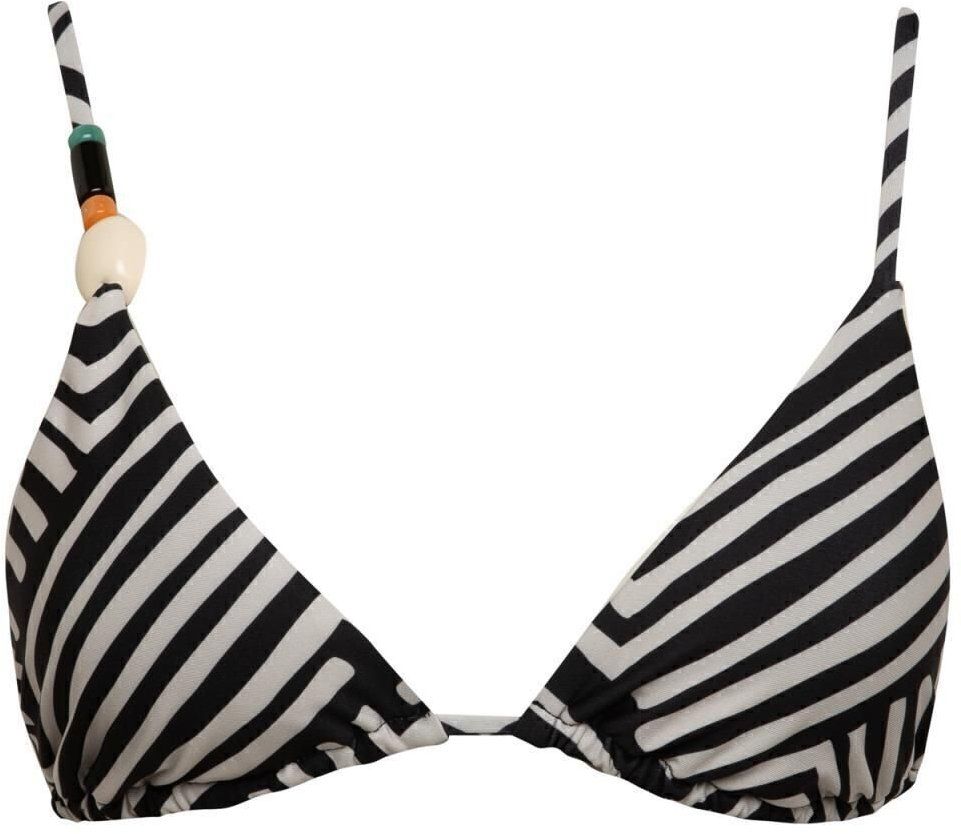 DEFACTO Fall In Love Regular Fit Striped Triangle Bikini Top