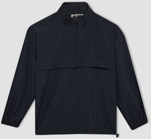 DEFACTO Boy Oversize Fit Zipper Collar Parachute Long Sleeve Shirt