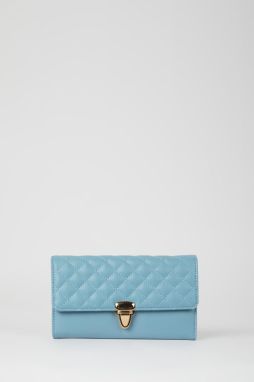DEFACTO Women's Quilted Faux Leather Wallet