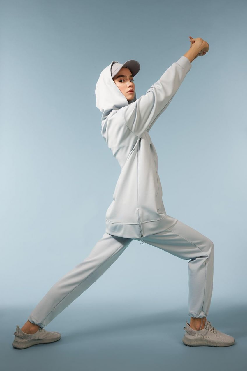 DEFACTO Fit Standard Fit Pocketed Short Leg Skuba Diving Fabric Sweatpants