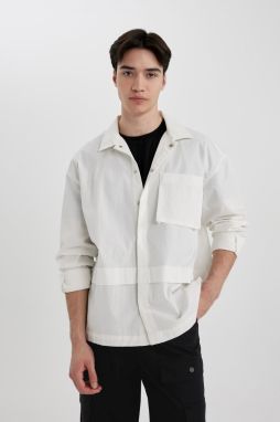 DEFACTO Oversize Fit Long Sleeve Shirt