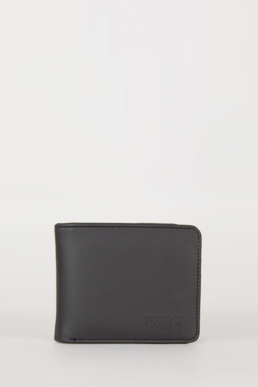 DEFACTO Men's Faux Leather Wallet