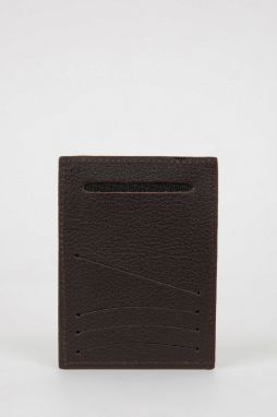 DEFACTO Men's Faux Leather Card Holder