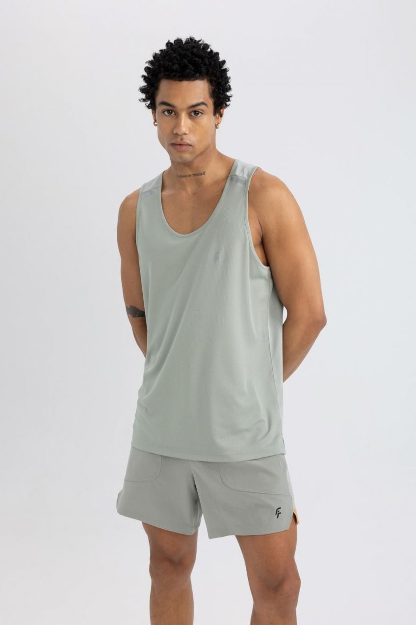 DeFactoFit Standard Fit Crew Neck Heavy Fabric Undershirt