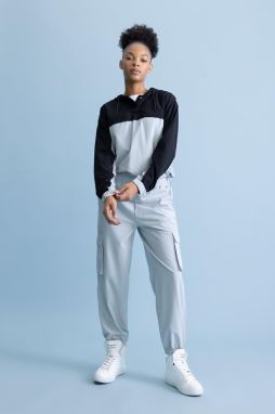 DEFACTO Fit Standard Fit Woven Trousers