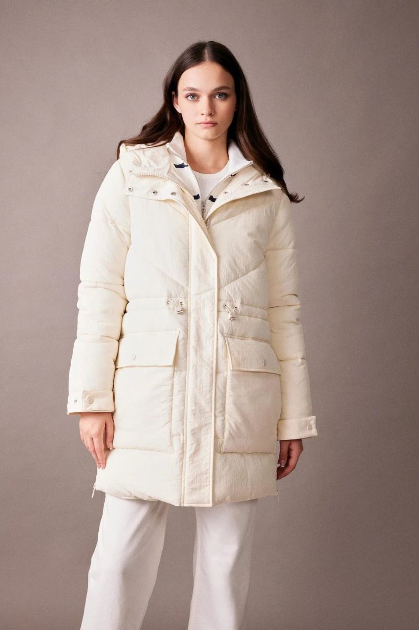 DEFACTO Waterproof Regular Fit Hooded Coat Parka