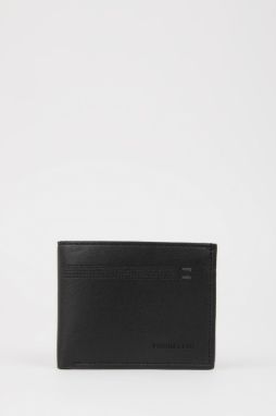DEFACTO Men's Faux Leather Wallet
