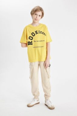 DEFACTO Boys Cargo Pocket School Sweatpants