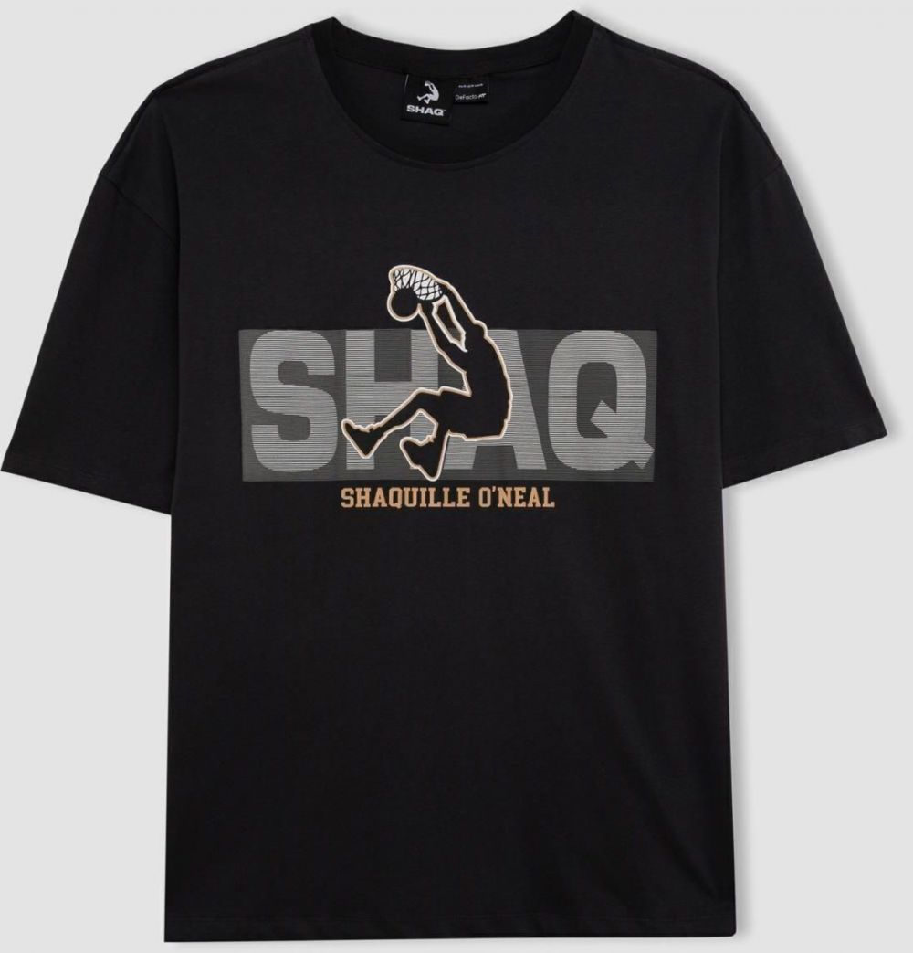 DEFACTO Fit Shaquille O'neal Oversize Fit Crew Neck Short Sleeve T-Shirt