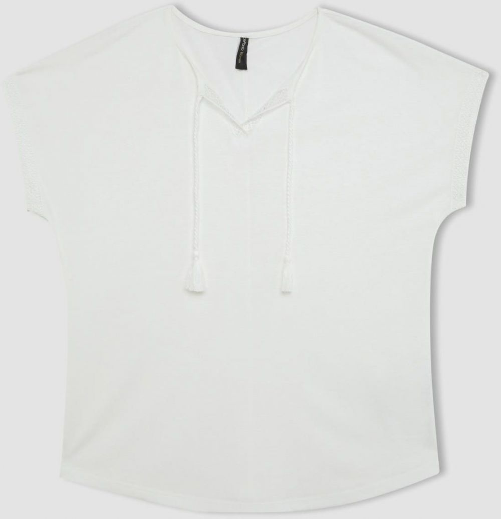 DEFACTO Crew Neck Short Sleeve T-Shirt