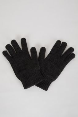 DEFACTO Men's Basic Knitwear Gloves