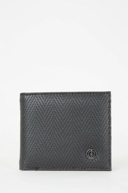 DEFACTO Men's Faux Leather Wallet