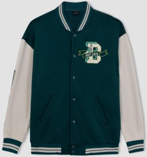 DEFACTO Fit Bomber Pocket Thick Fabric Cardigan