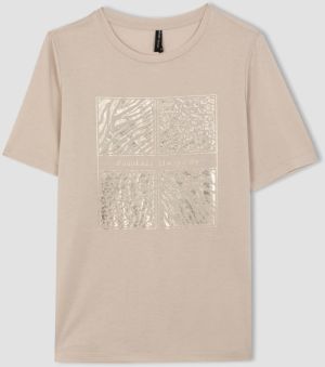 DEFACTO Regular Fit Crew Neck Short Sleeve T-Shirt