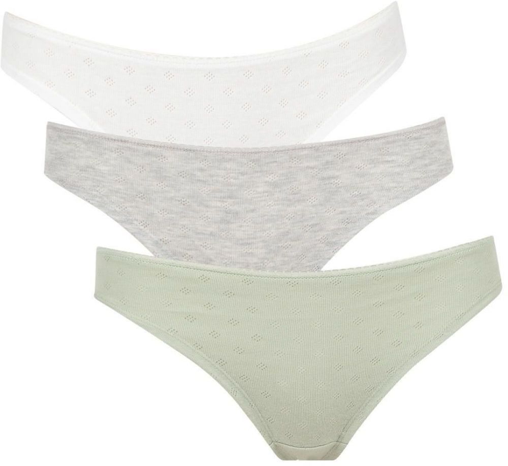 DEFACTO Fall In Love 3 Pack Slip Panties
