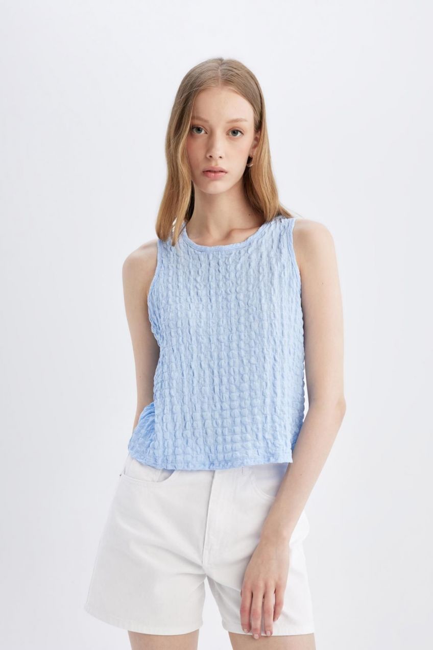 DEFACTO Regular Fit Halter Neck Wrap Undershirt