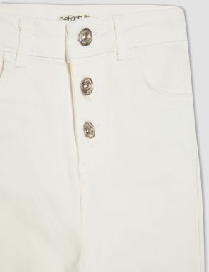 DEFACTO Girl's Flare Fit Flare Jean Pants