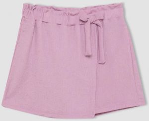 DEFACTO Girl's Wrinkled Shorts Skirt