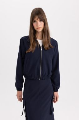 DEFACTO Relax Fit Polo Neck Jacket