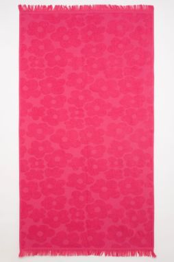 DEFACTO Girl's Patterned Cotton Beach Towel
