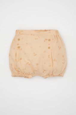DEFACTO Baby Girl Floral Muslin Shorts
